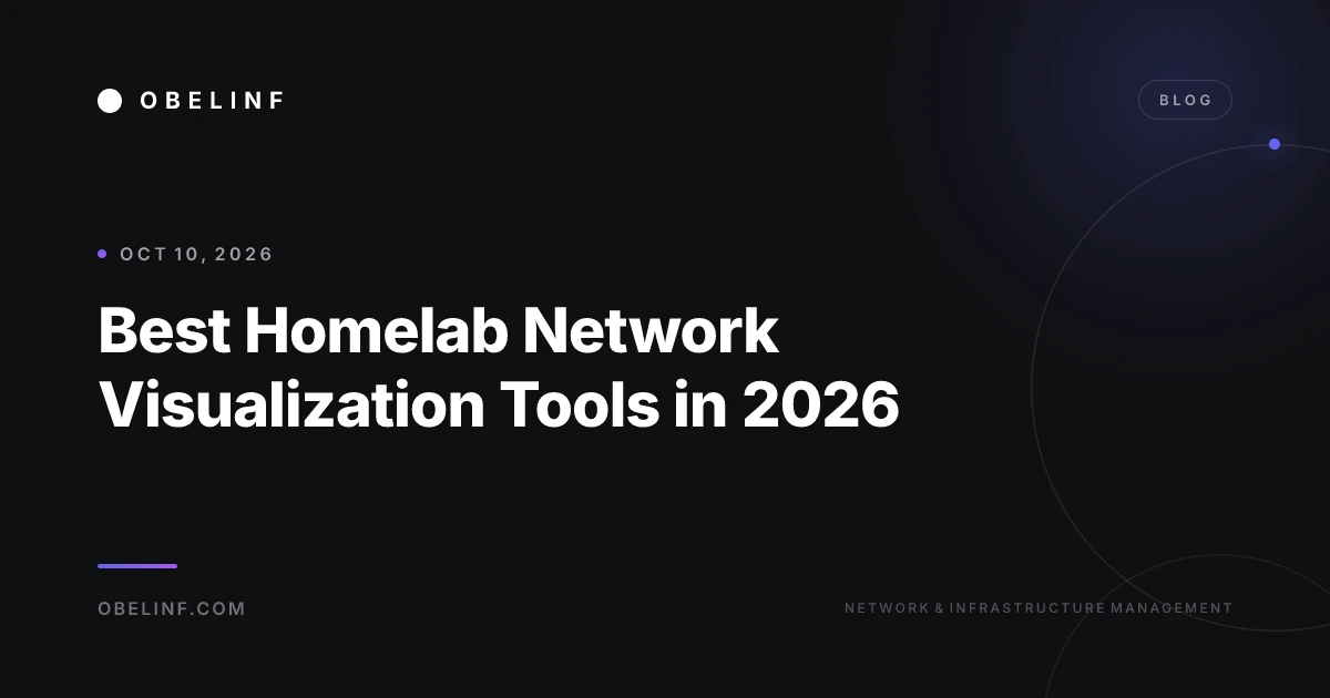 Best Homelab Network Visualization Tools in 2026