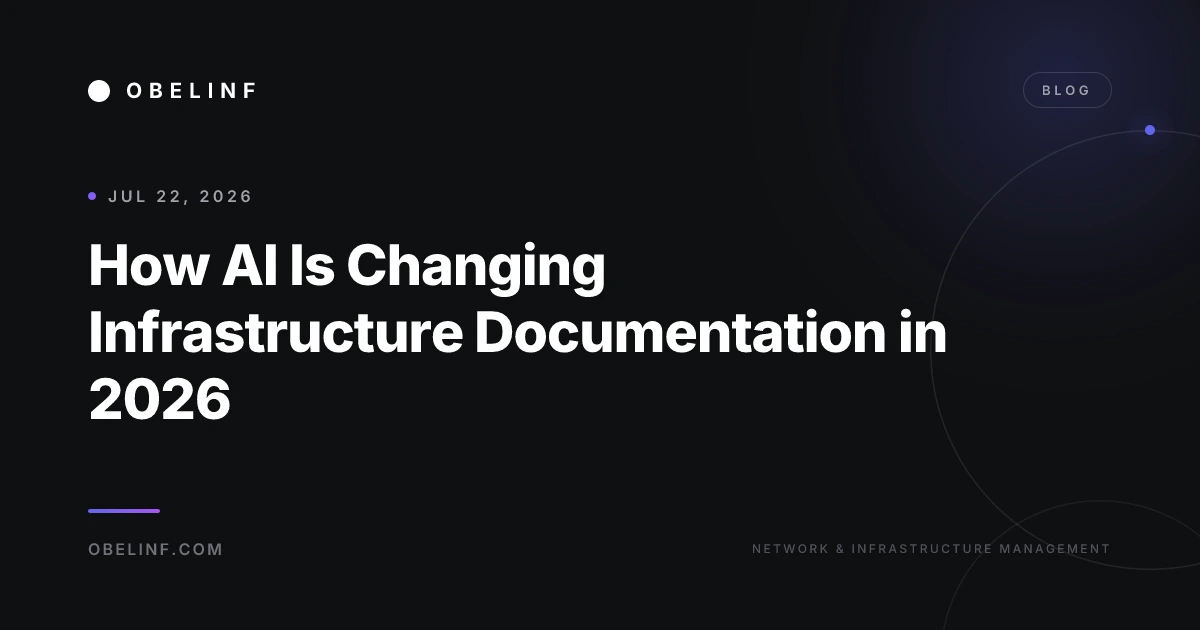 How AI Is Changing Infrastructure Documentation in 2026